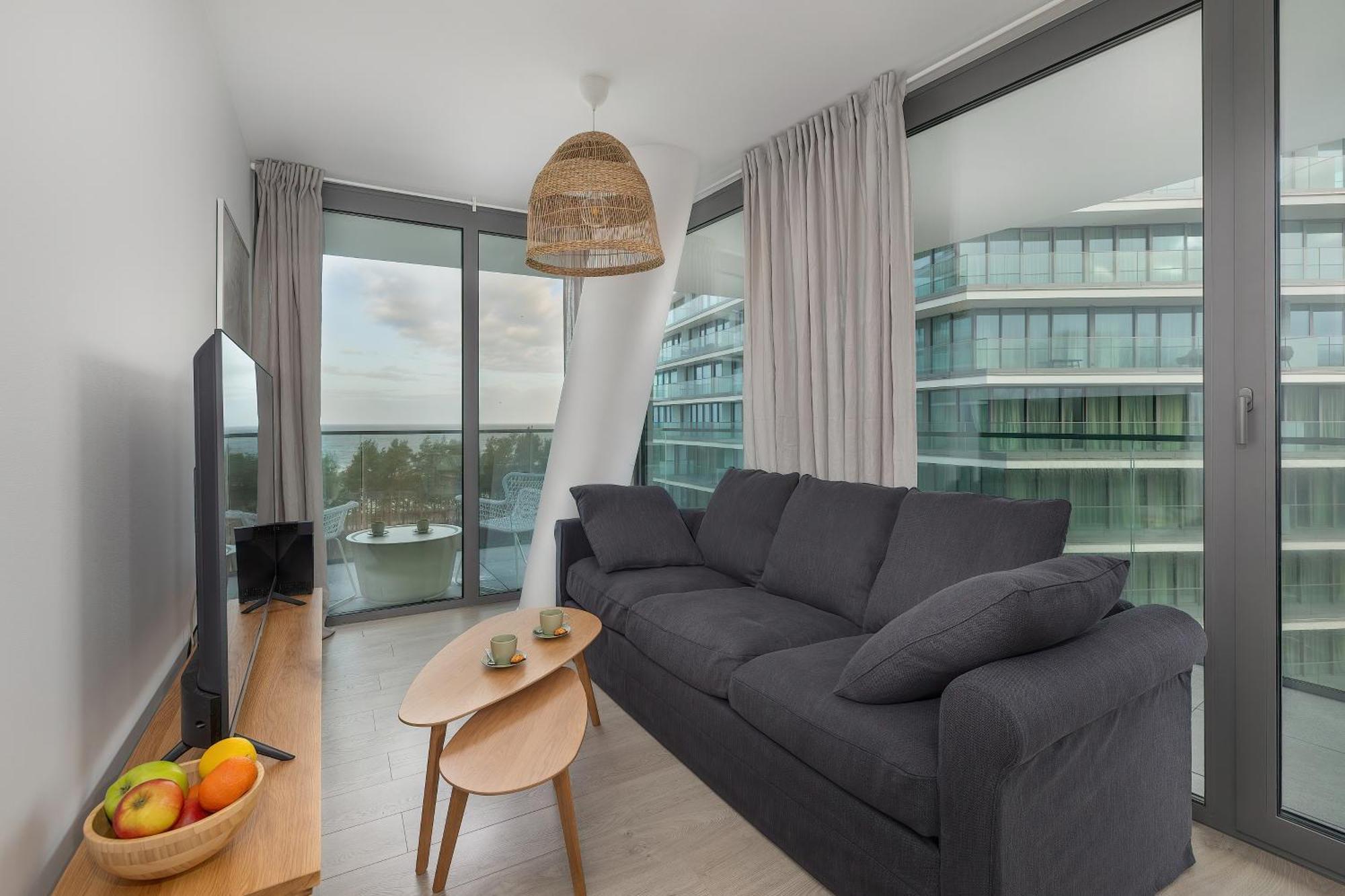 Lux Sea Towers - Wellness Spa, Gym & Beach - Seaview By Rent Like Home Miedzyzdroje Εξωτερικό φωτογραφία
