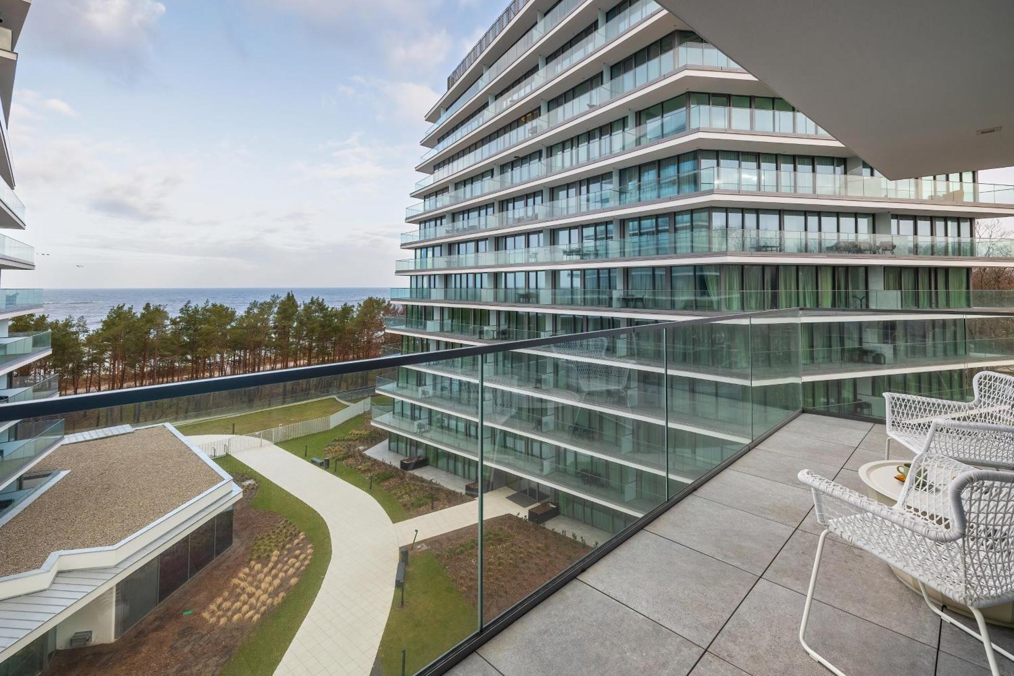 Lux Sea Towers - Wellness Spa, Gym & Beach - Seaview By Rent Like Home Miedzyzdroje Εξωτερικό φωτογραφία