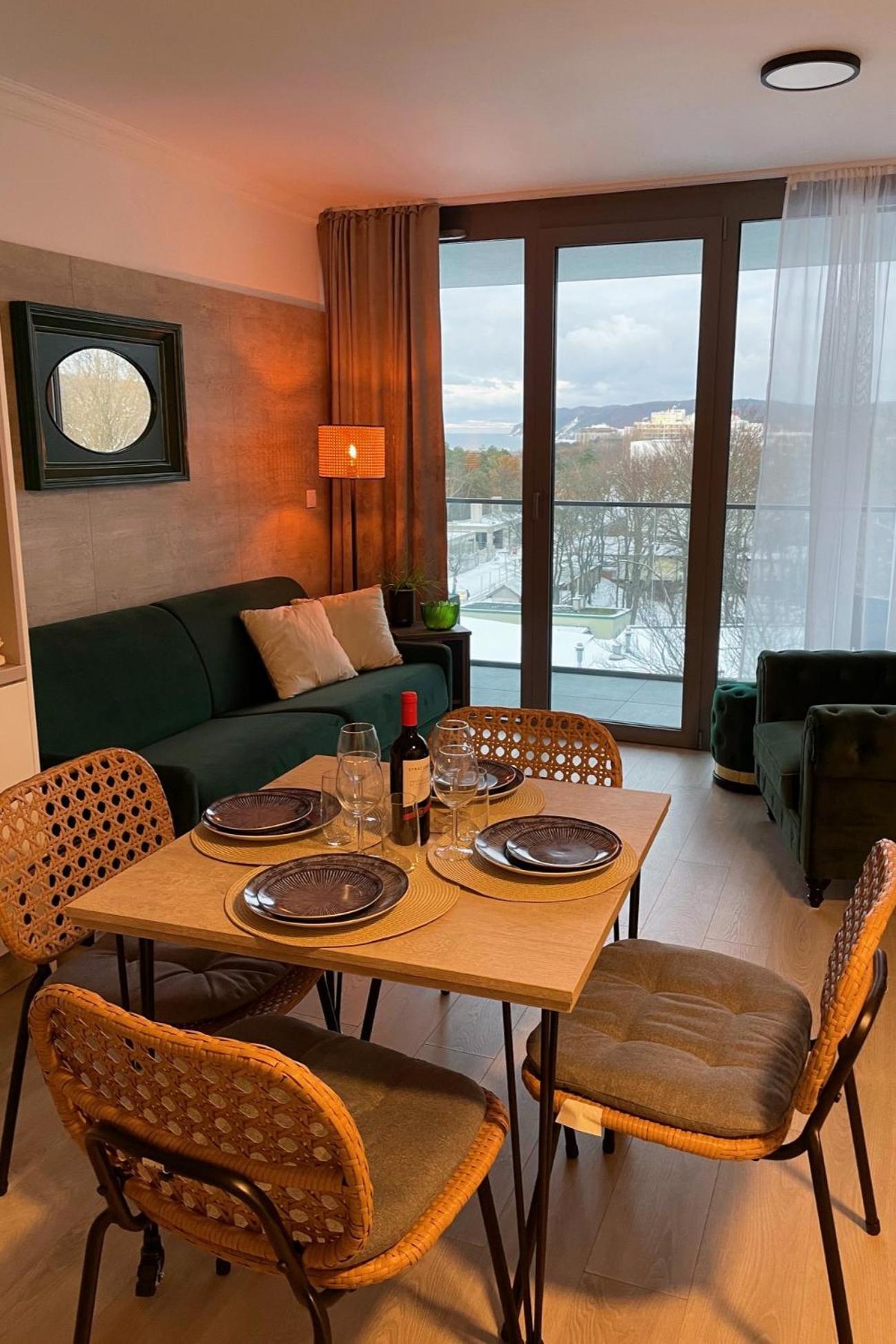 Lux Sea Towers - Wellness Spa, Gym & Beach - Seaview By Rent Like Home Miedzyzdroje Εξωτερικό φωτογραφία