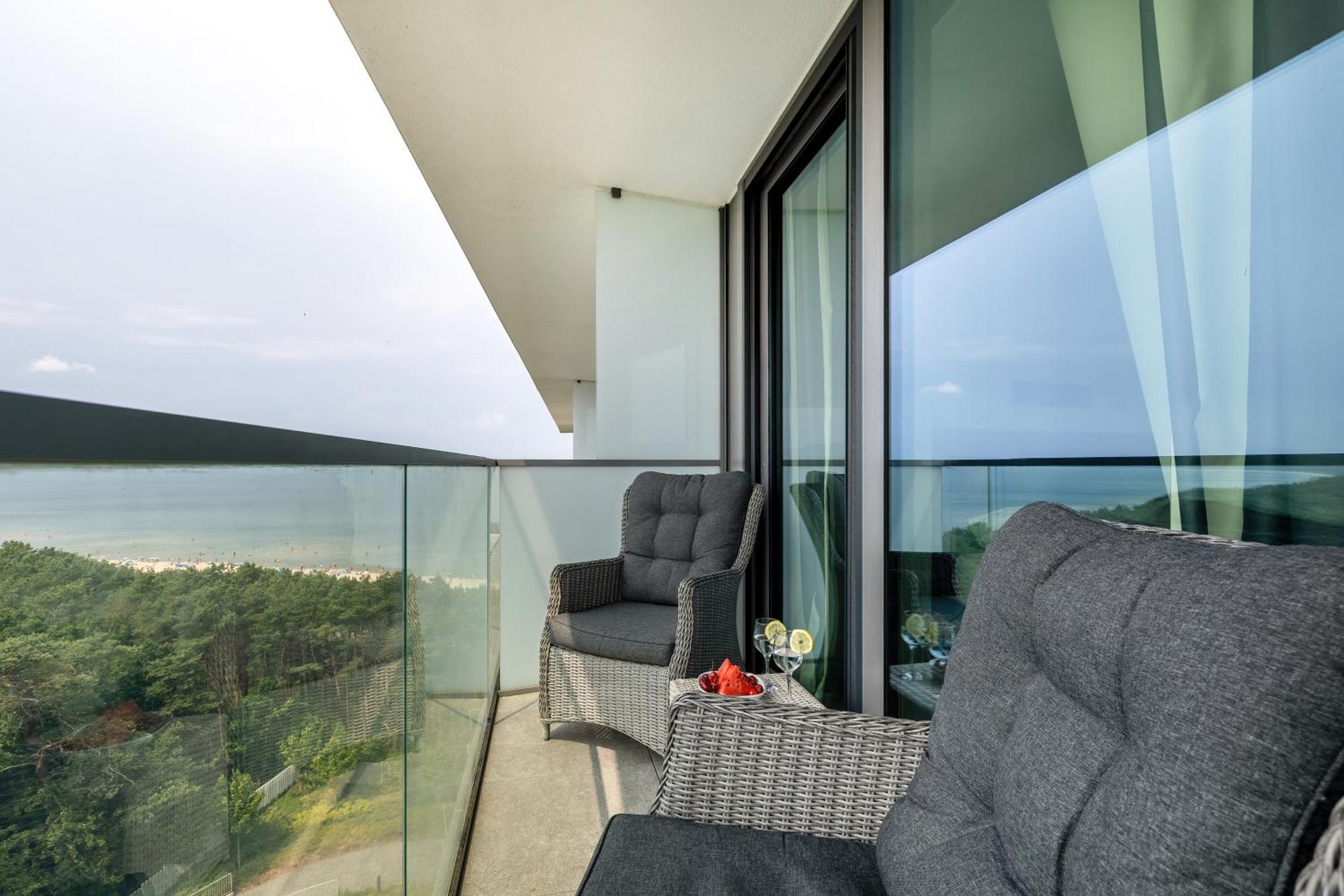 Lux Sea Towers - Wellness Spa, Gym & Beach - Seaview By Rent Like Home Miedzyzdroje Εξωτερικό φωτογραφία