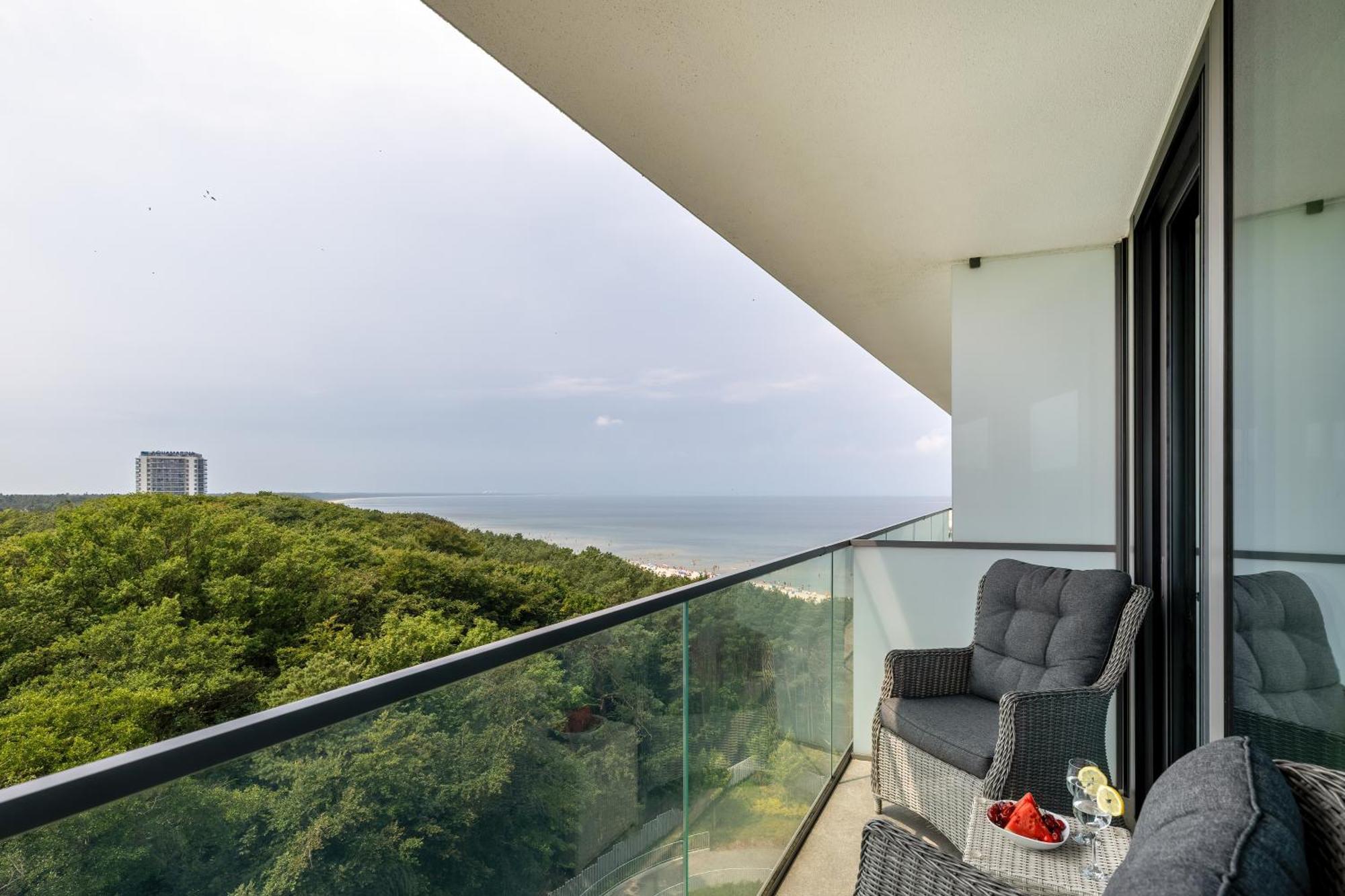 Lux Sea Towers - Wellness Spa, Gym & Beach - Seaview By Rent Like Home Miedzyzdroje Εξωτερικό φωτογραφία