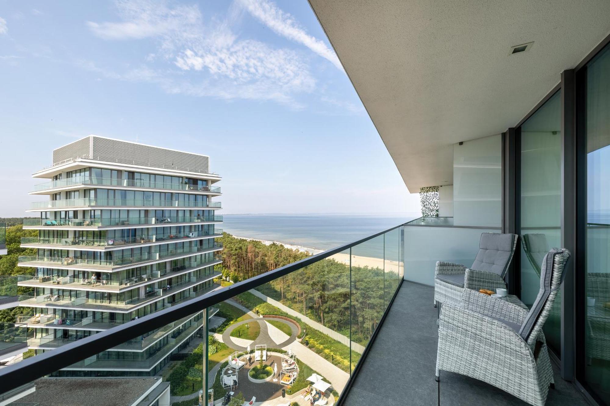 Lux Sea Towers - Wellness Spa, Gym & Beach - Seaview By Rent Like Home Miedzyzdroje Εξωτερικό φωτογραφία