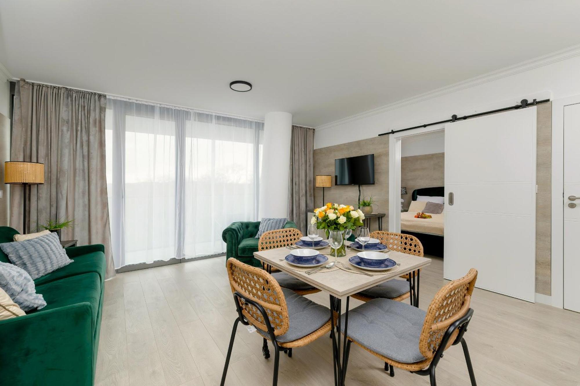 Lux Sea Towers - Wellness Spa, Gym & Beach - Seaview By Rent Like Home Miedzyzdroje Εξωτερικό φωτογραφία
