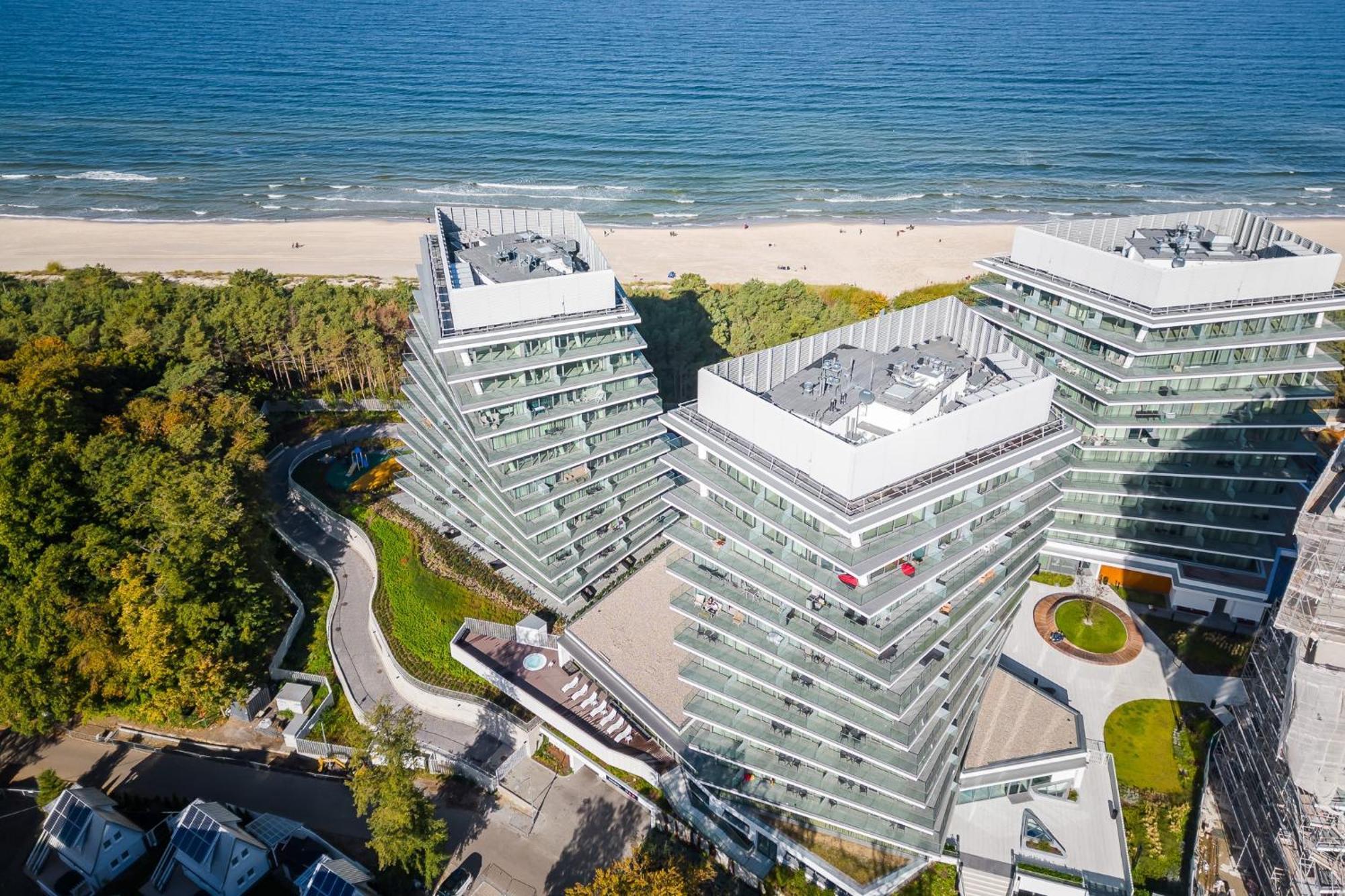 Lux Sea Towers - Wellness Spa, Gym & Beach - Seaview By Rent Like Home Miedzyzdroje Εξωτερικό φωτογραφία